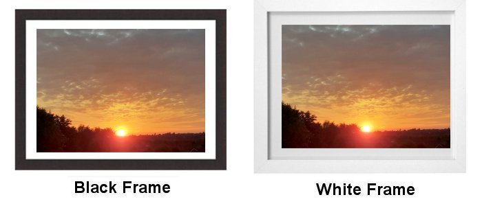 Sunset Framed Print